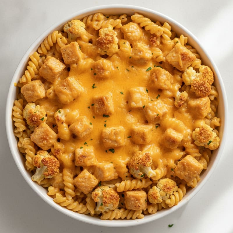 Cheesy Chicken Macaroni Bake
