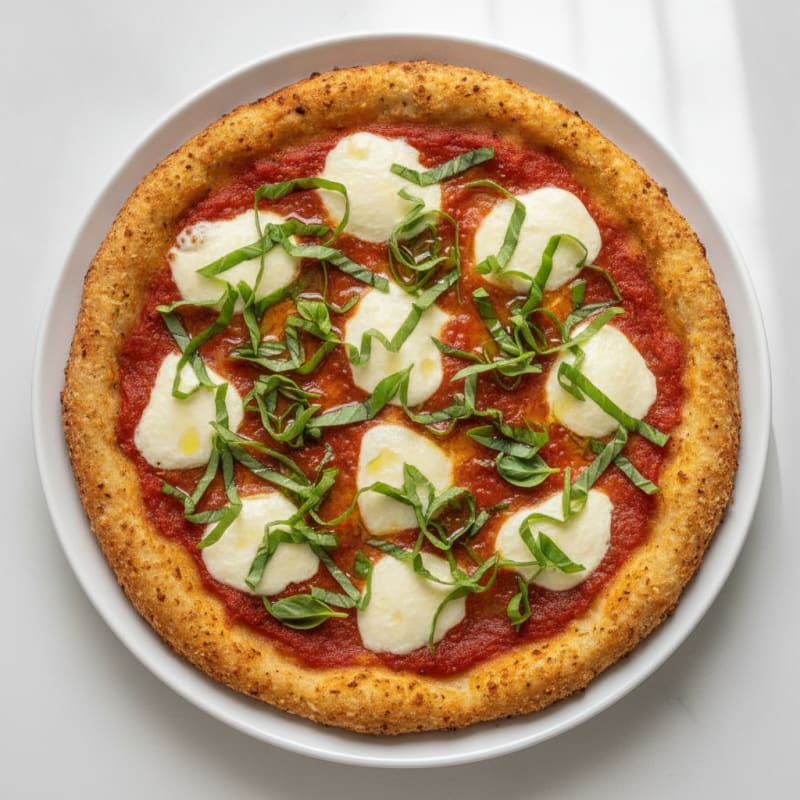 Classic Margherita Pizza with Fresh Basil