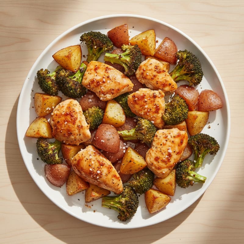 Sheet Pan Chicken and Roasted Vegetables