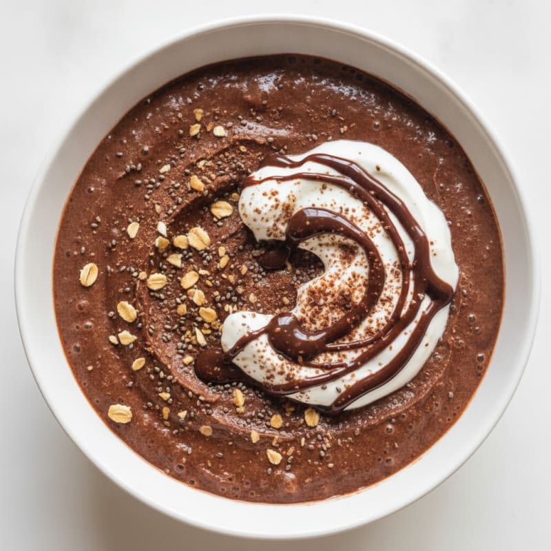 Creamy Protein Chocolate Mousse with Greek Yogurt