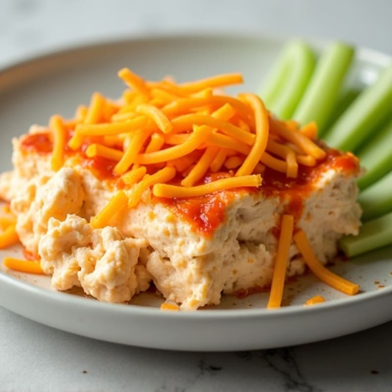 Creamy Baked Buffalo Chicken Dip