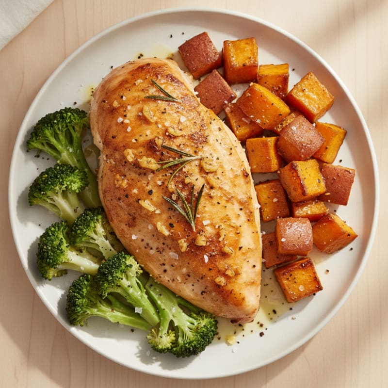 Garlic Herb Roasted Chicken