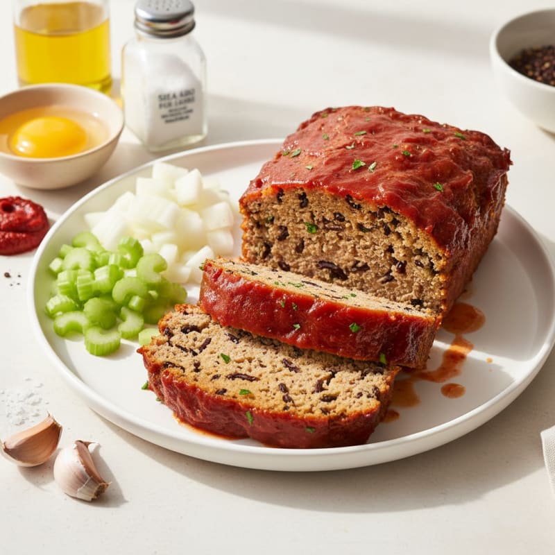 Turkey and Wild Rice Meatloaf