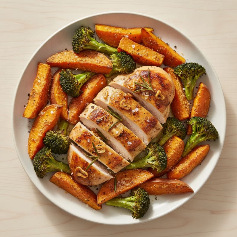 Garlic Herb Roasted Chicken