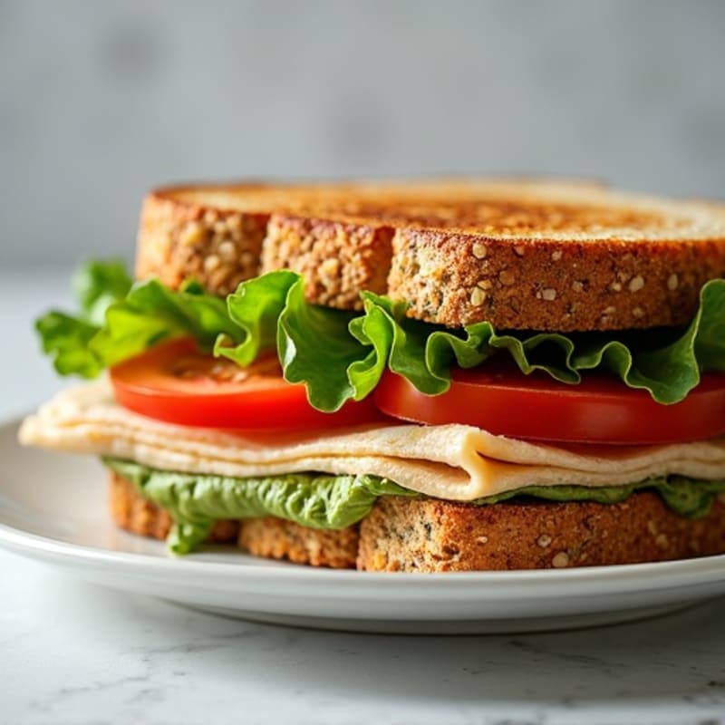Grilled Turkey Pesto Sandwich
