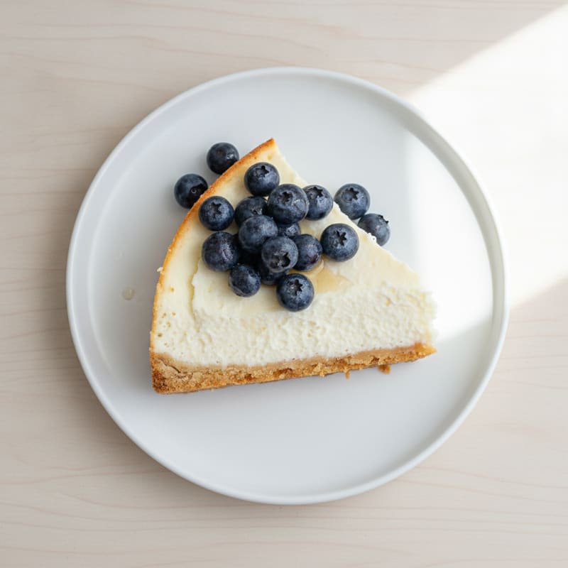 Creamy Greek Yogurt Protein Cheesecake