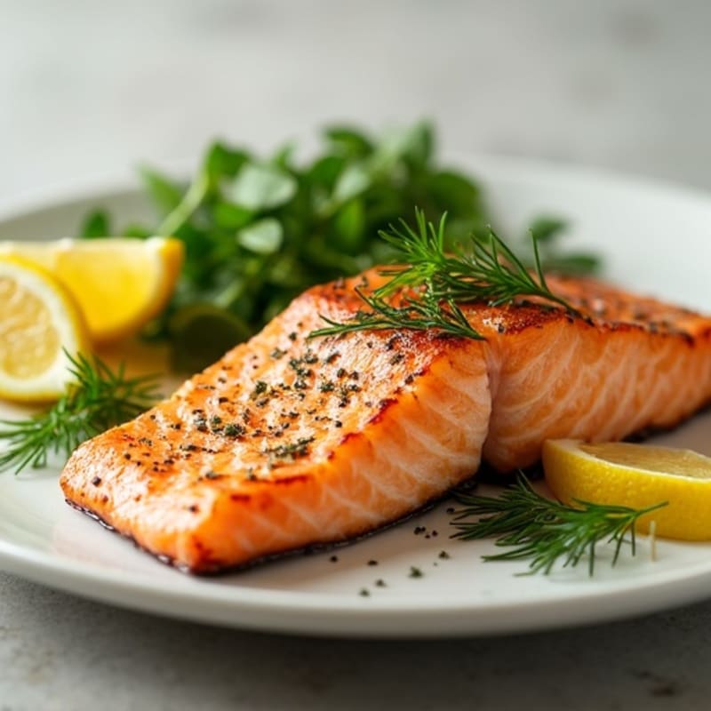 Lemon Herb Grilled Salmon