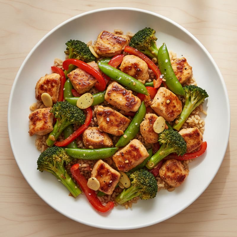 Teriyaki Chicken Stir-Fry with Vegetables