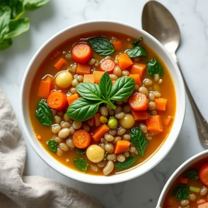 Hearty Lentil Vegetable Soup