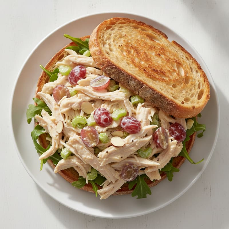 Panera Bread-Inspired Chicken Salad Sandwich