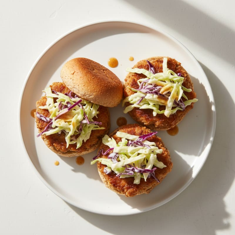 Sweet and Tangy Crispy Pork Sliders