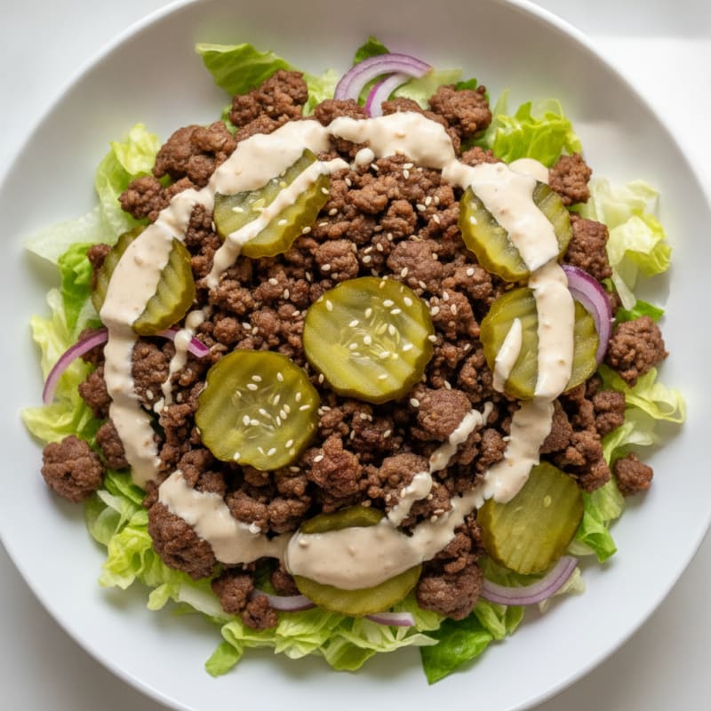 Big Mac Protein Bowl