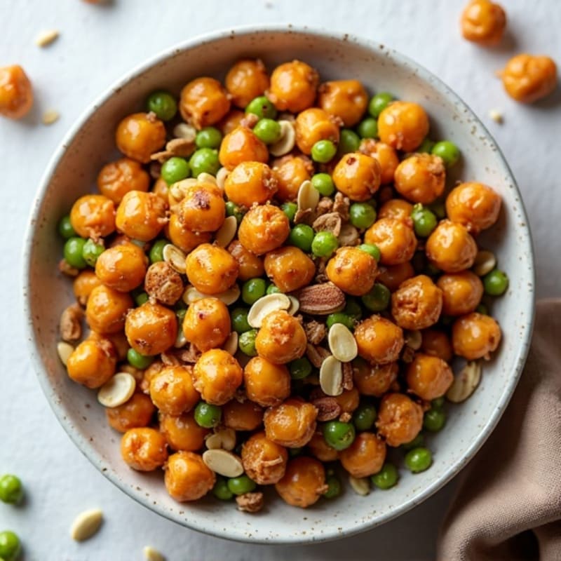 Crispy Roasted Chickpea Trail Mix
