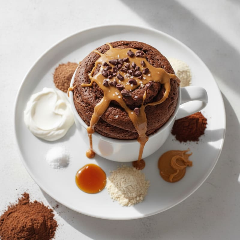 Chocolate Protein Mug Cake