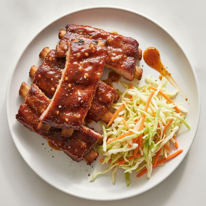 Sticky BBQ Baby Back Ribs