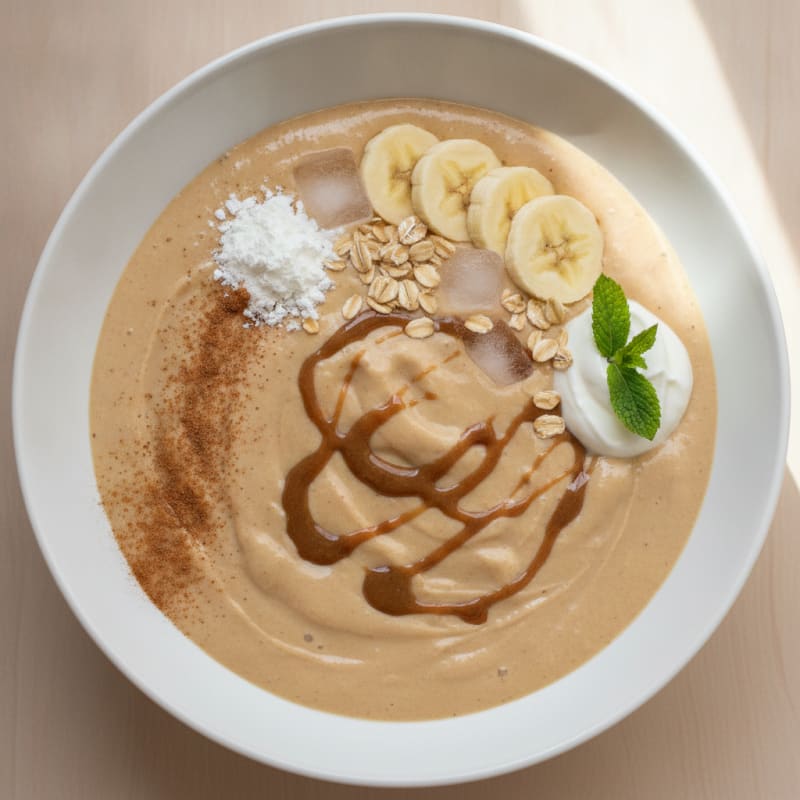 Banana Peanut Butter Protein Smoothie