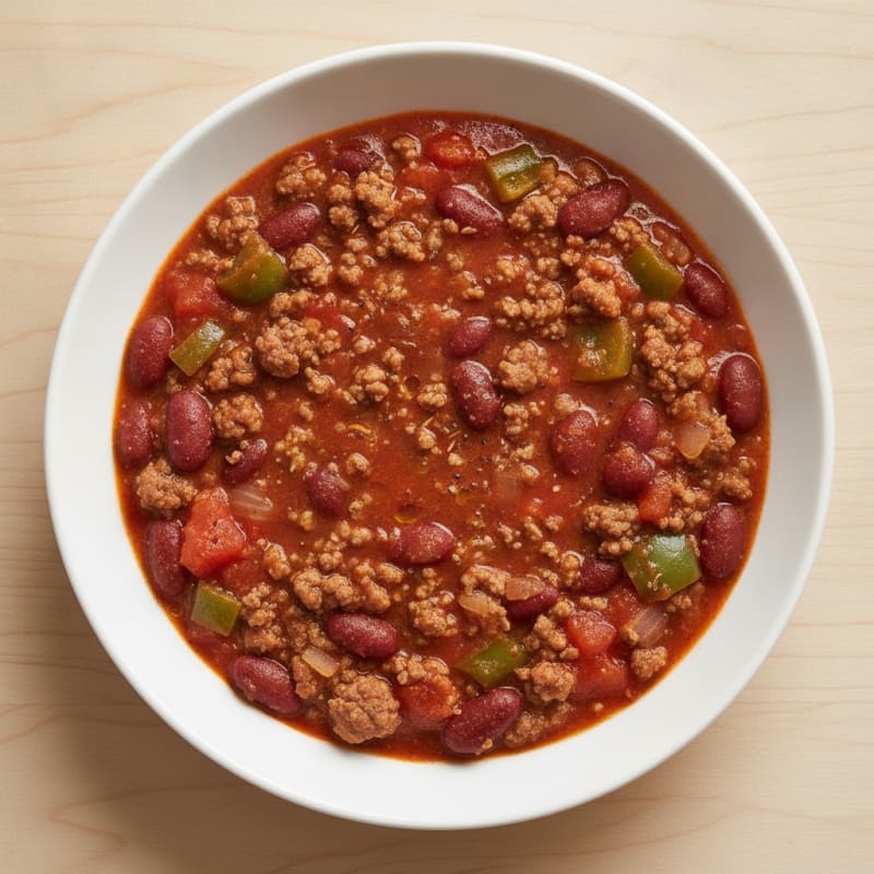 Hearty Beef and Bean Chili