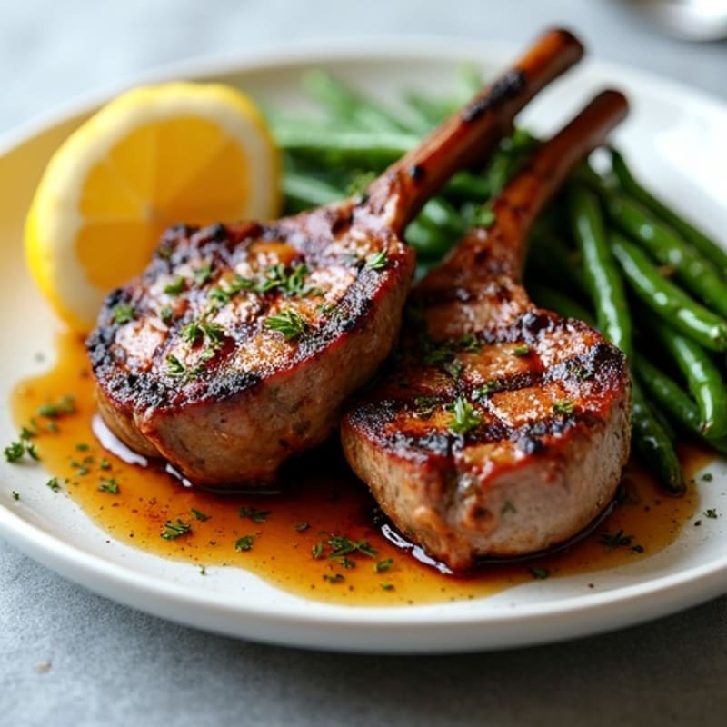 Grilled Herb Lamb Chops