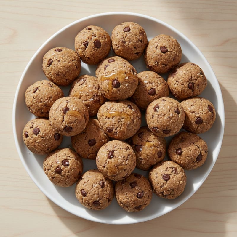 No-Bake Chocolate Chip Protein Bites