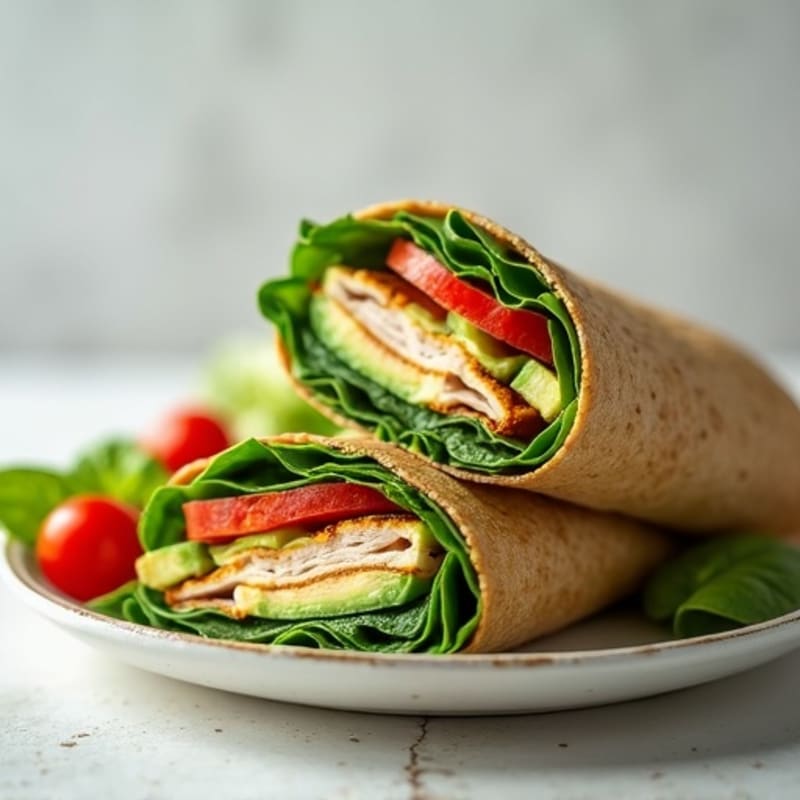 Fresh Turkey Avocado Wrap