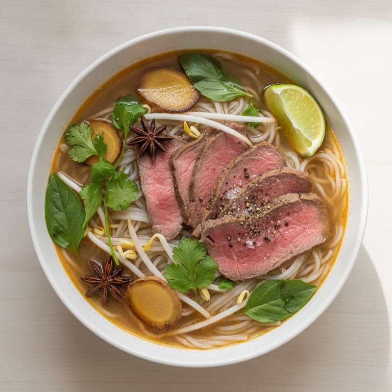 Beef Pho Noodle Soup