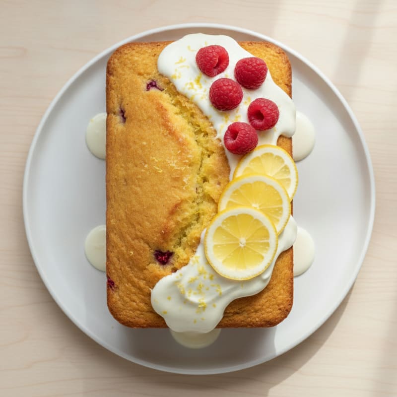 Protein-Packed Lemon Cake Delight