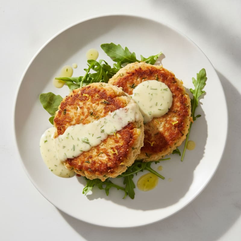 Lemon-Herb Canned Salmon Cakes
