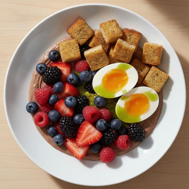Sourdough Berry Power Bowl
