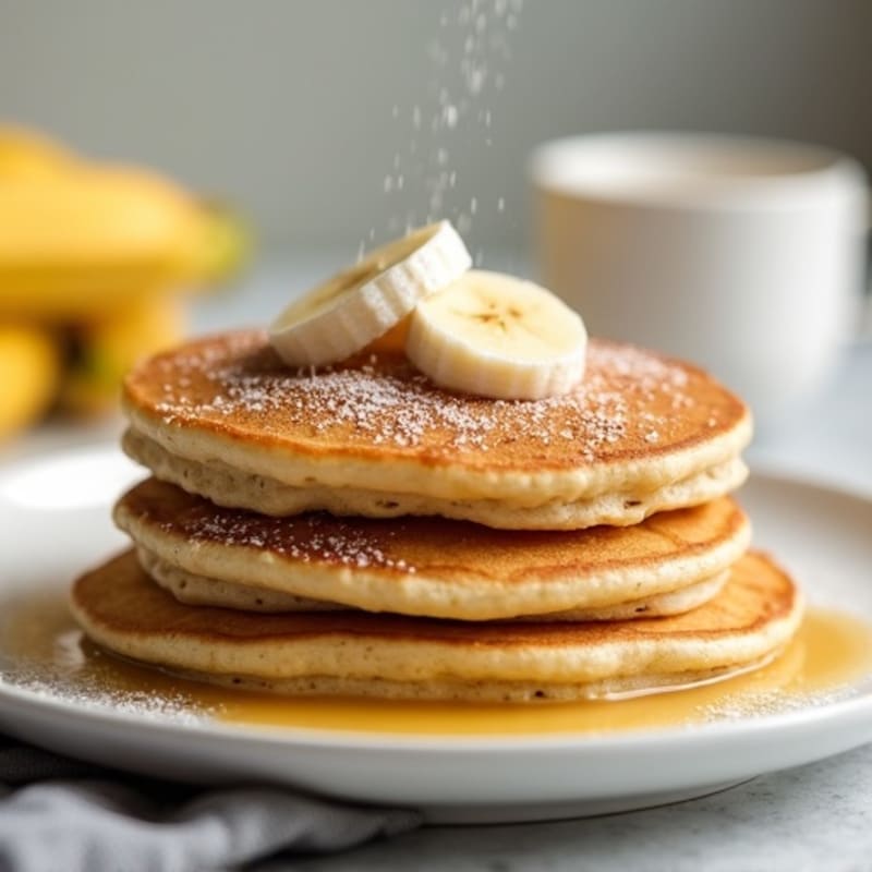 Protein-Packed Almond Flour Banana Pancakes