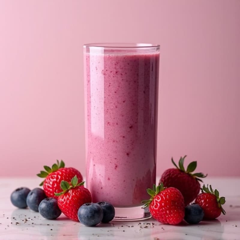 Triple Berry Protein Power Smoothie
