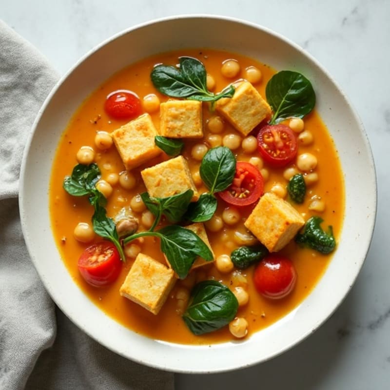 Creamy Coconut Curry Chickpea Stew