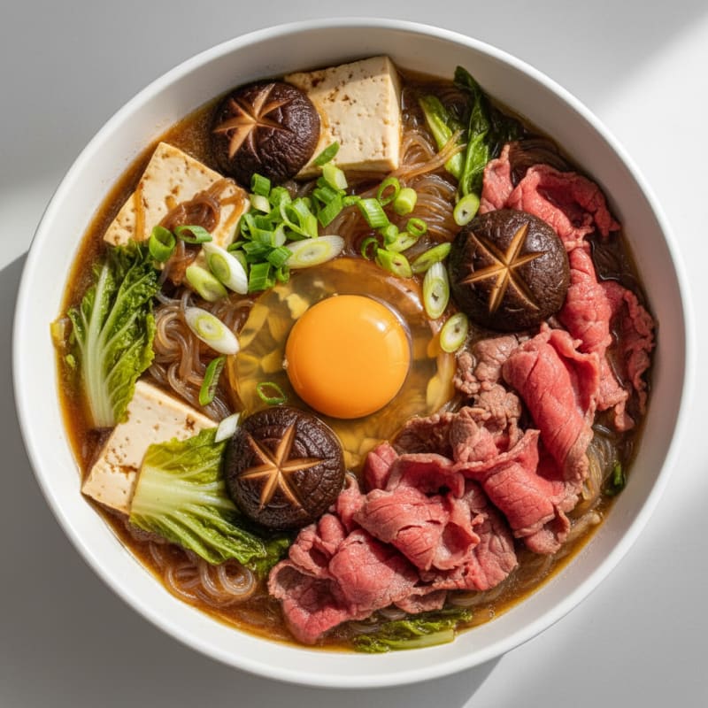 Sukiyaki Beef Hot Pot