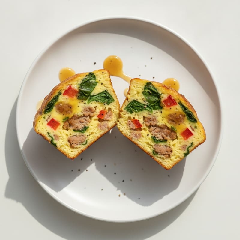 Savory Egg and Sausage Muffins