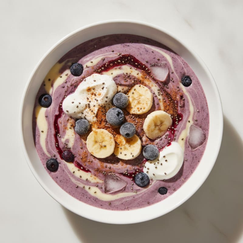 Berry Banana Protein Recovery Smoothie