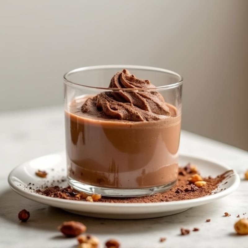Chocolate Peanut Butter Protein Mousse