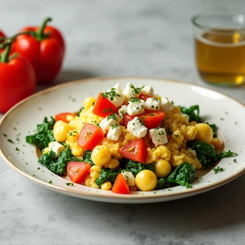 Fresh Veggie Egg Scramble