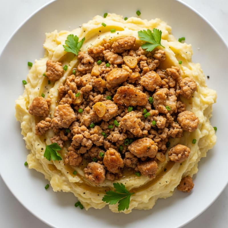 Buttery Garlic Mashed Potatoes