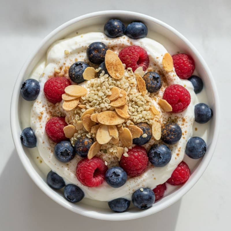 Speedy Berry Yogurt Parfait