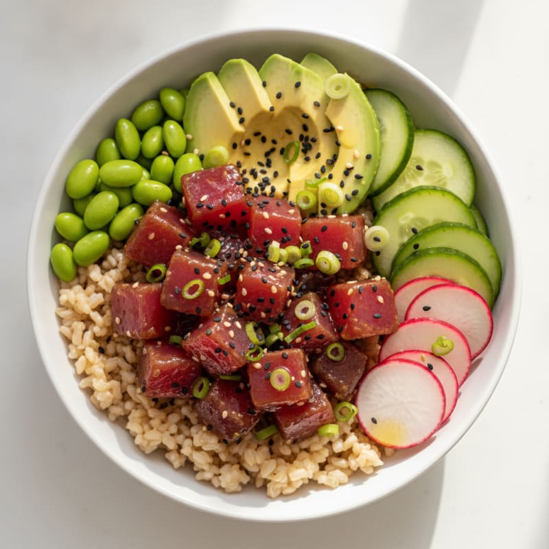 Ahi Tuna Poke Bowl
