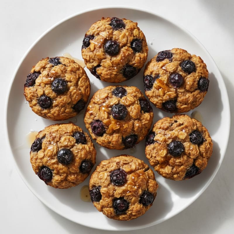 Baked Berry Oatmeal Cups