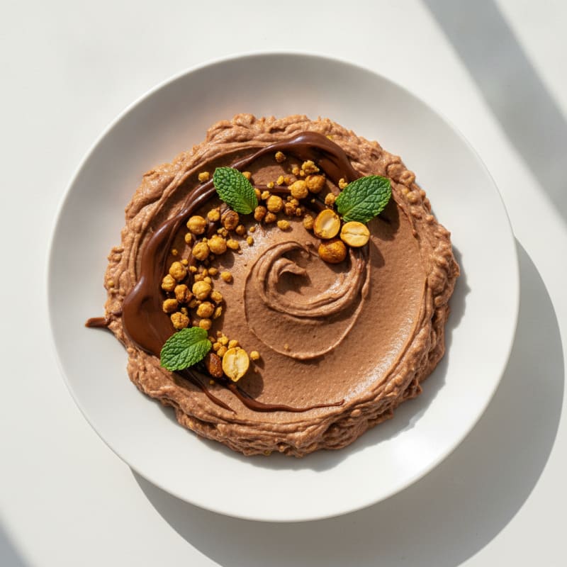 Creamy Chocolate Chickpea Protein Pudding