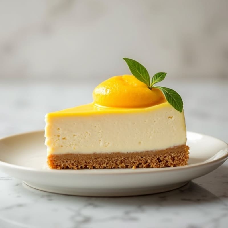 Creamy Greek Yogurt Protein Cheesecake