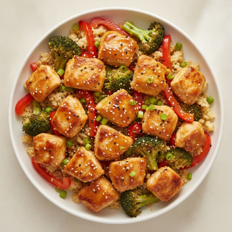 Orange Glazed Chicken Stir-Fry