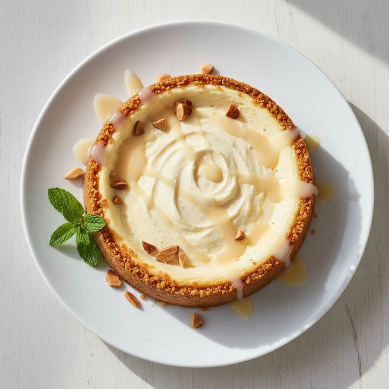 Silky Protein Cheesecake with Whey and Greek Yogurt