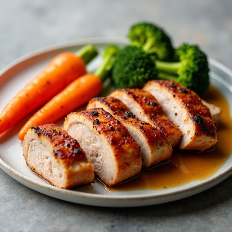 Sweet and Savory Glazed Roasted Pork Tenderloin