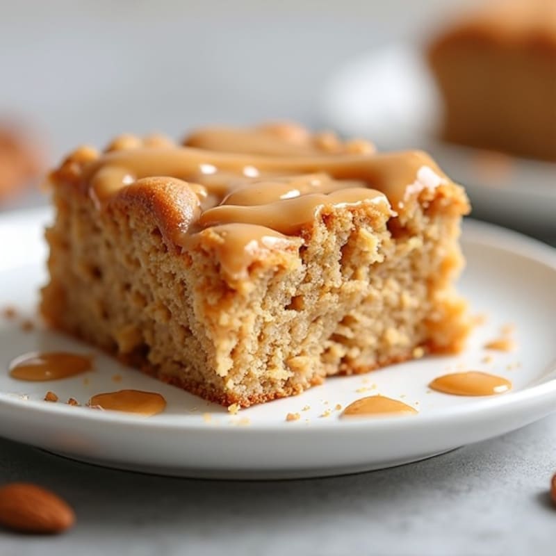 Protein-Packed Almond Butter Snack Cake