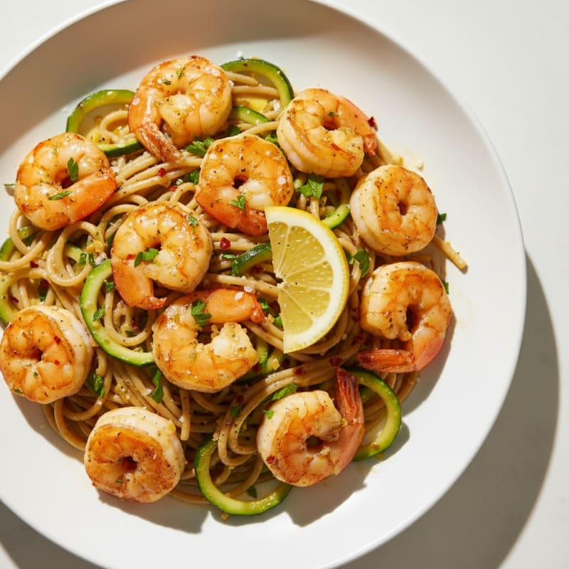Zesty Garlic Butter Shrimp Scampi