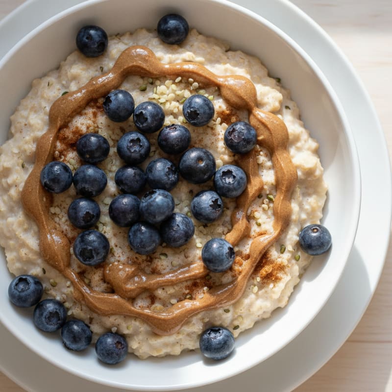 Hearty Berry Oatmeal Bowl