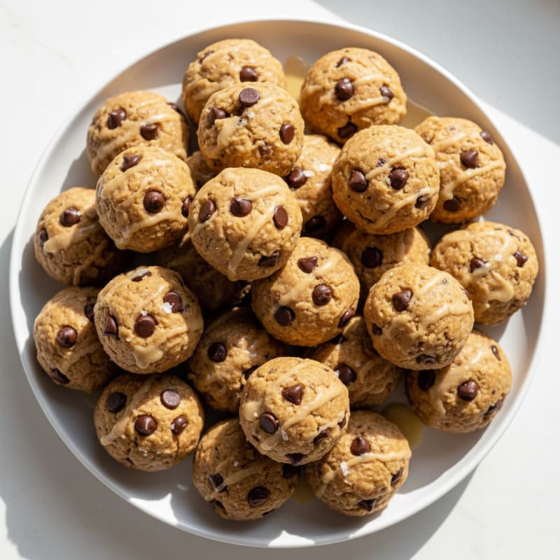 Chewy Chocolate Chip Cookie Dough Bites