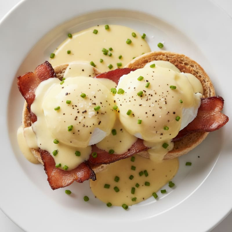 Classic Eggs Benedict with Hollandaise